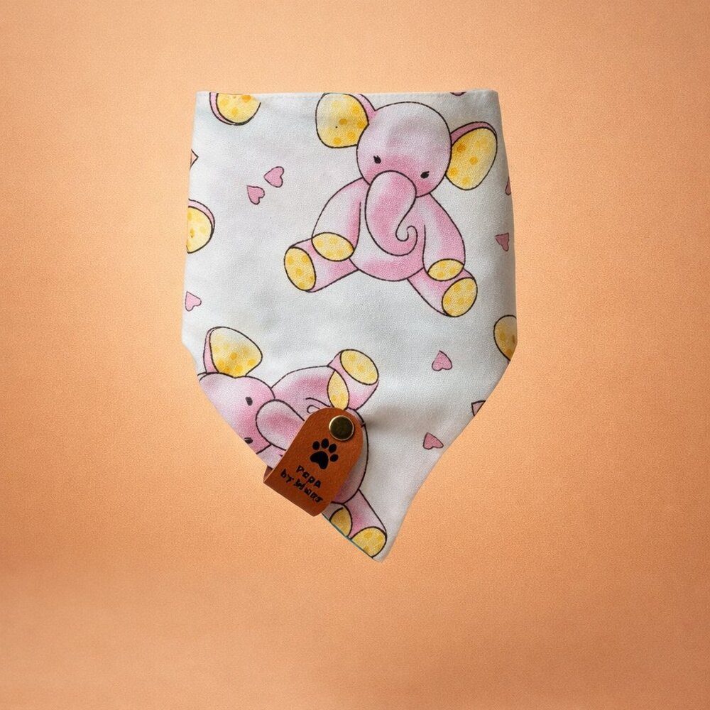 Reversible Dog & Cat Bandana | 7" Neck | Handmade 100% Cotton | Snap Closure | G